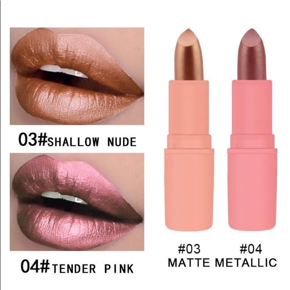 🛍2/$15or5/$25 
NEW Matte & Metallic Lipstick - Picture 3 of 9